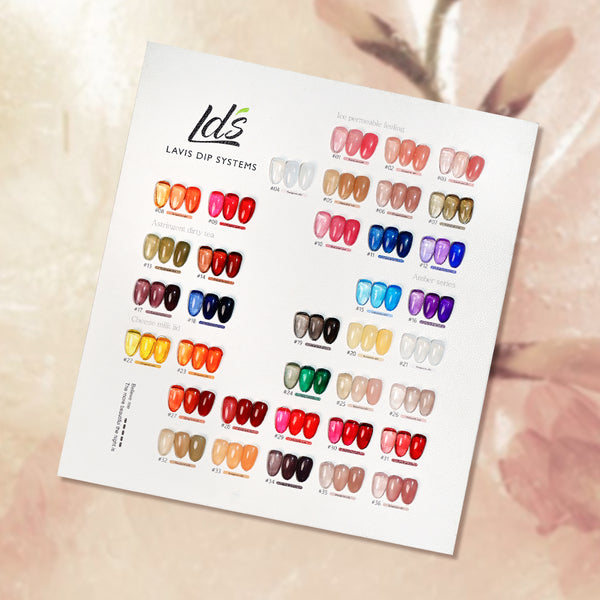 LDS Gel Polish JG Set 36 Colors - Jelly Gel Collection