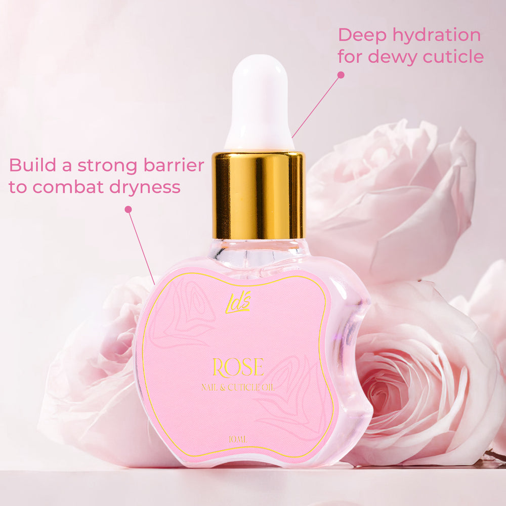  LDS Nails & Cuticle Elixir Oil - Rose by LDS sold by DTK Nail Supply