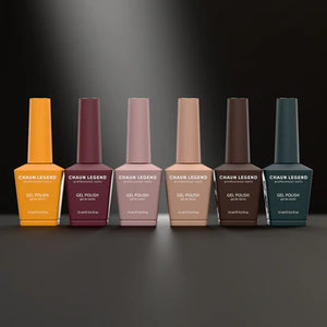 CHAUN LEGEND Set Gel Polish - Build Your Own 6 Gels Kit