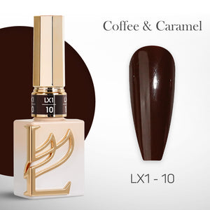 LAVIS LX1 - 10 - Gel Polish 0.5 oz - Coffee & Caramel Collection by LAVIS NAILS sold by DTK Nail Supply