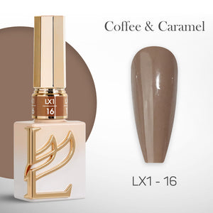 LAVIS LX1 - 16 - Gel Polish 0.5 oz - Coffee & Caramel Collection by LAVIS NAILS sold by DTK Nail Supply