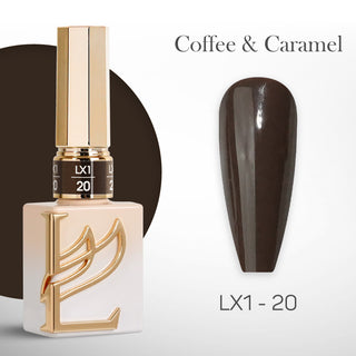  LAVIS LX1 - 20 - Gel Polish 0.5 oz - Coffee & Caramel Collection by LAVIS NAILS sold by DTK Nail Supply