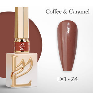 LAVIS LX1 - 24 - Gel Polish 0.5 oz - Coffee & Caramel Collection by LAVIS NAILS sold by DTK Nail Supply