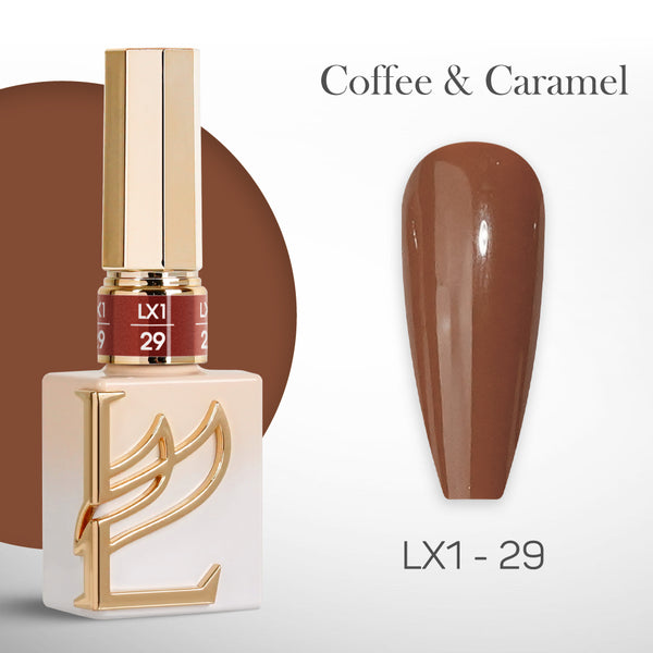 LAVIS LX1 - 29 - Gel Polish 0.5 oz - Coffee & Caramel Collection by LAVIS NAILS sold by DTK Nail Supply