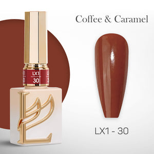 LAVIS LX1 - 30 - Gel Polish 0.5 oz - Coffee & Caramel Collection by LAVIS NAILS sold by DTK Nail Supply