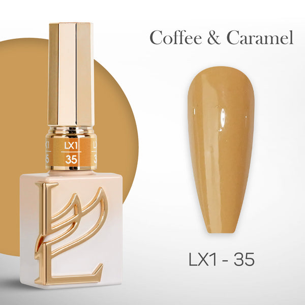 LAVIS LX1 - 35 - Gel Polish 0.5 oz - Coffee & Caramel Collection by LAVIS NAILS sold by DTK Nail Supply