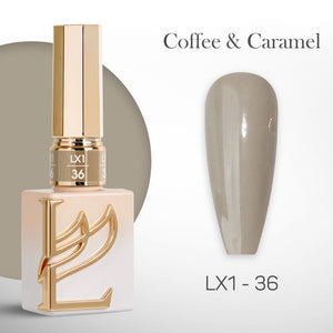 LAVIS LX1 - 36 - Gel Polish 0.5 oz - Coffee & Caramel Collection by LAVIS NAILS sold by DTK Nail Supply
