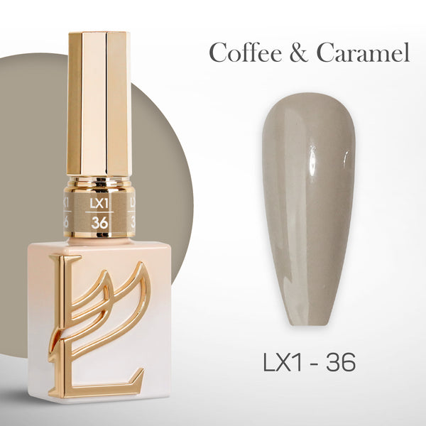 LAVIS LX1 - 36 - Gel Polish 0.5 oz - Coffee & Caramel Collection by LAVIS NAILS sold by DTK Nail Supply