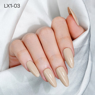  LAVIS LX1 - 03 - Gel Polish 0.5 oz - Coffee & Caramel Collection by LAVIS NAILS sold by DTK Nail Supply