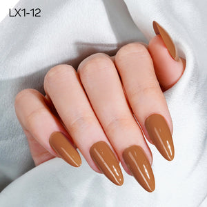 LAVIS LX1 - 12 - Gel Polish 0.5 oz - Coffee & Caramel Collection by LAVIS NAILS sold by DTK Nail Supply