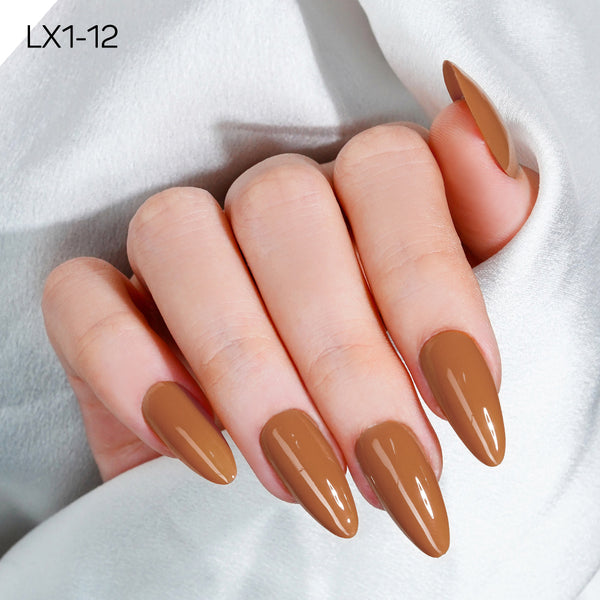 LAVIS LX1 - 12 - Gel Polish 0.5 oz - Coffee & Caramel Collection by LAVIS NAILS sold by DTK Nail Supply