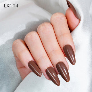  LAVIS LX1 - 14 - Gel Polish 0.5 oz - Coffee & Caramel Collection by LAVIS NAILS sold by DTK Nail Supply