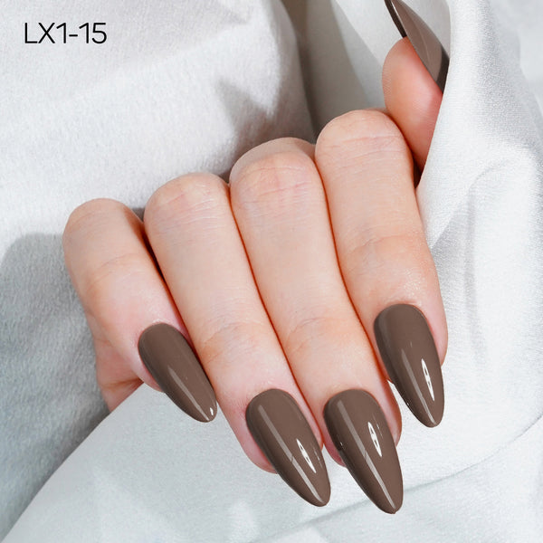 LAVIS LX1 - 15 - Gel Polish 0.5 oz - Coffee & Caramel Collection by LAVIS NAILS sold by DTK Nail Supply