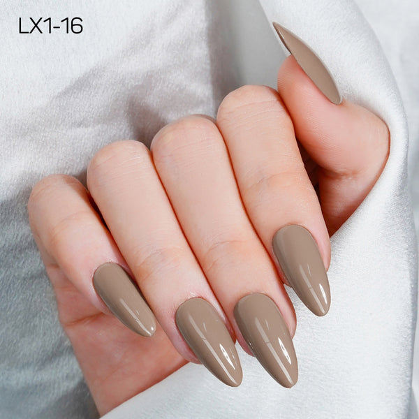 LAVIS LX1 - 16 - Gel Polish 0.5 oz - Coffee & Caramel Collection by LAVIS NAILS sold by DTK Nail Supply