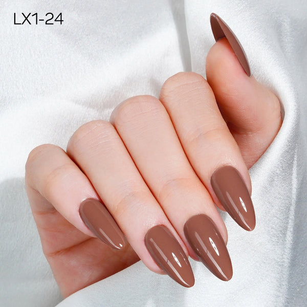 LAVIS LX1 - 24 - Gel Polish 0.5 oz - Coffee & Caramel Collection by LAVIS NAILS sold by DTK Nail Supply