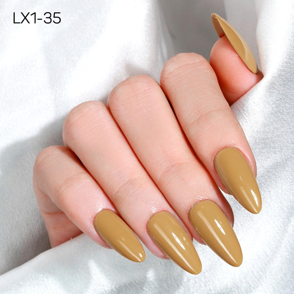LAVIS LX1 - 35 - Gel Polish 0.5 oz - Coffee & Caramel Collection by LAVIS NAILS sold by DTK Nail Supply