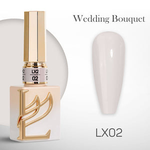LAVIS LX2 - 02 - Gel Polish 0.5 oz - Wedding Bouquet Collection by LAVIS NAILS sold by DTK Nail Supply