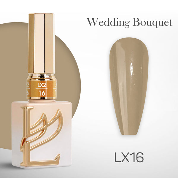 LAVIS LX2 - 16 - Gel Polish 0.5 oz - Wedding Bouquet Collection by LAVIS NAILS sold by DTK Nail Supply