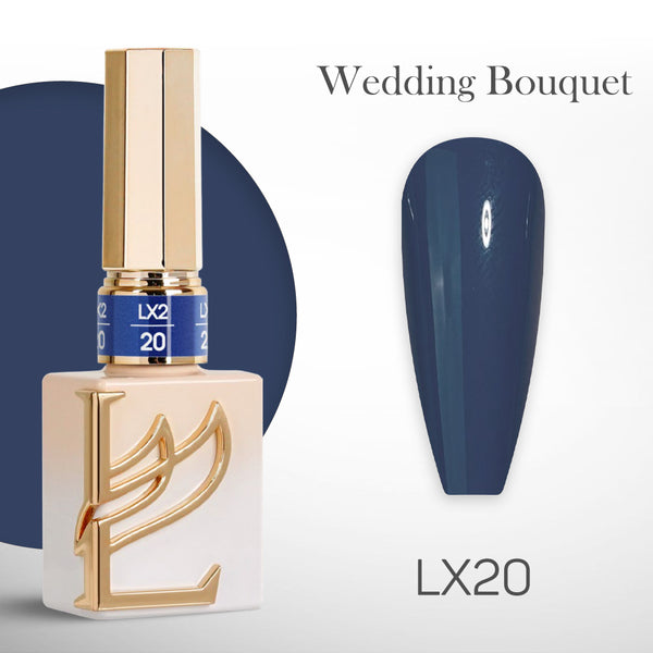 LAVIS LX2 - 20 - Gel Polish 0.5 oz - Wedding Bouquet Collection by LAVIS NAILS sold by DTK Nail Supply