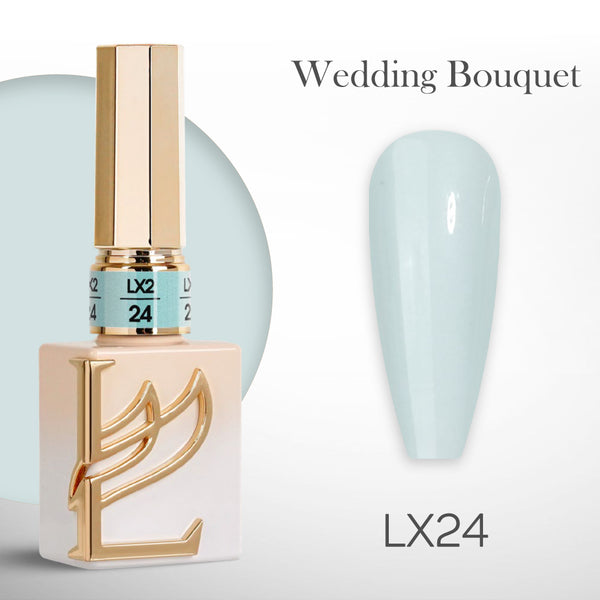 LAVIS LX2 - 24 - Gel Polish 0.5 oz - Wedding Bouquet Collection by LAVIS NAILS sold by DTK Nail Supply