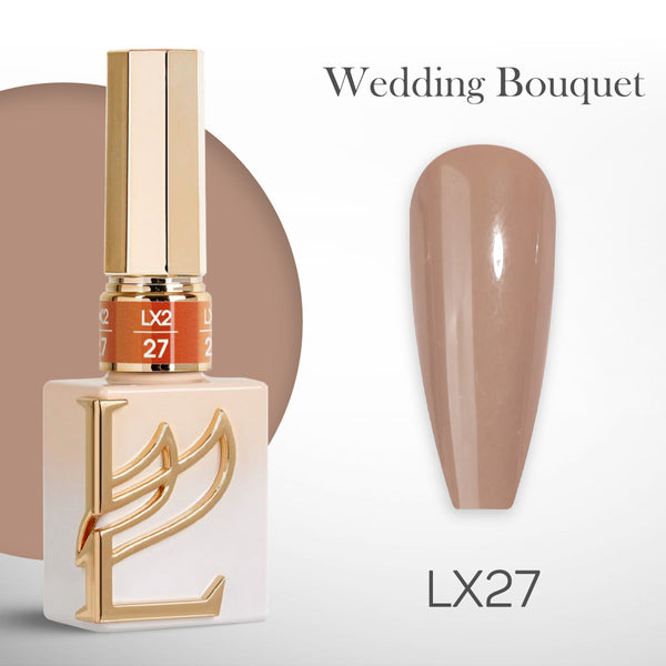 LAVIS LX2 - 27 - Gel Polish 0.5 oz - Wedding Bouquet Collection by LAVIS NAILS sold by DTK Nail Supply