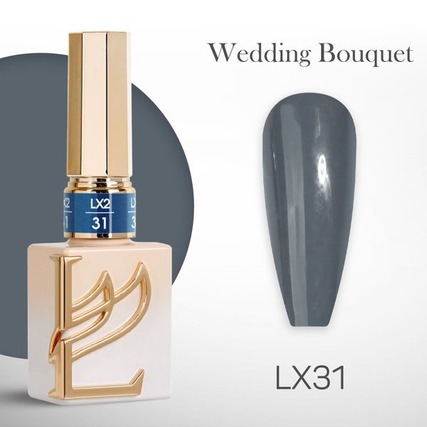 LAVIS LX2 - 31 - Gel Polish 0.5 oz - Wedding Bouquet Collection by LAVIS NAILS sold by DTK Nail Supply