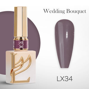 LAVIS LX2 - 34 - Gel Polish 0.5 oz - Wedding Bouquet Collection by LAVIS NAILS sold by DTK Nail Supply