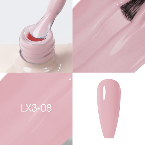 LAVIS LX3 - 08 - Gel Polish 0.5 oz - Pastel Flow Collection by LAVIS NAILS sold by DTK Nail Supply