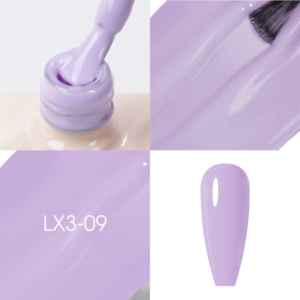 LAVIS LX3 - 09 - Gel Polish 0.5 oz - Pastel Flow Collection by LAVIS NAILS sold by DTK Nail Supply