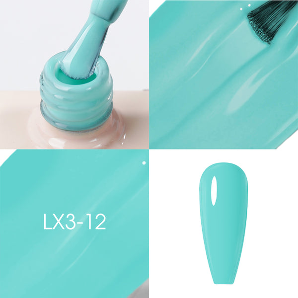 LAVIS LX3 - 12 - Gel Polish 0.5 oz - Pastel Flow Collection by LAVIS NAILS sold by DTK Nail Supply
