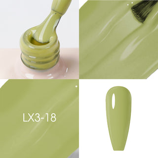 LAVIS LX3 - 18 - Gel Polish 0.5 oz - Pastel Flow Collection