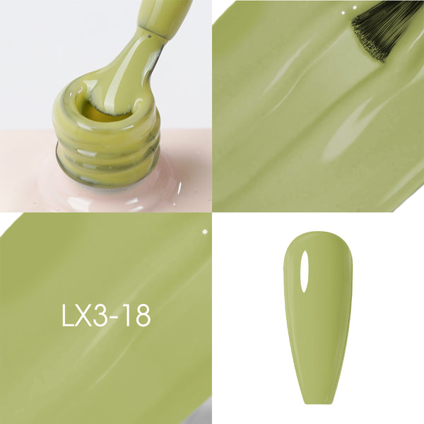 LAVIS LX3 - 18 - Gel Polish 0.5 oz - Pastel Flow Collection by LAVIS NAILS sold by DTK Nail Supply