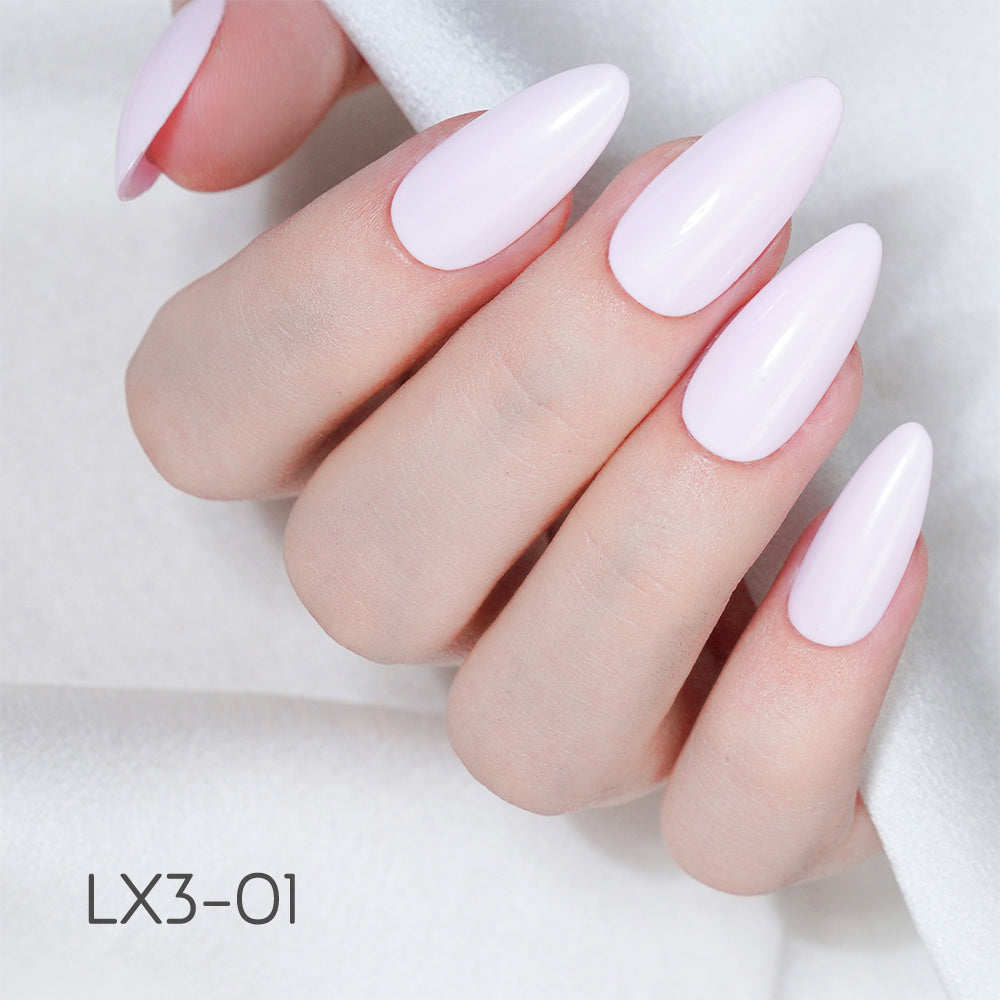 LAVIS LX3 - 01 - Gel Polish 0.5 oz - Pastel Flow Collection by LAVIS NAILS sold by DTK Nail Supply