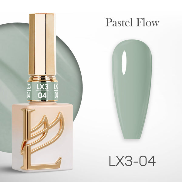 LAVIS LX3 - 04 - Gel Polish 0.5 oz - Pastel Flow Collection by LAVIS NAILS sold by DTK Nail Supply
