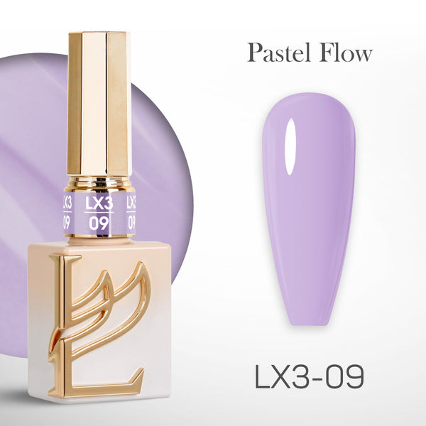LAVIS LX3 - 09 - Gel Polish 0.5 oz - Pastel Flow Collection by LAVIS NAILS sold by DTK Nail Supply