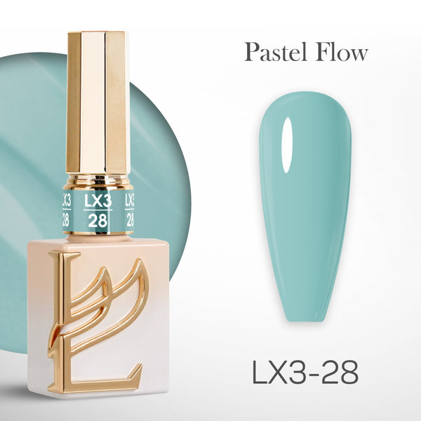 LAVIS LX3 - 28 - Gel Polish 0.5 oz - Pastel Flow Collection by LAVIS NAILS sold by DTK Nail Supply