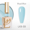 LAVIS LX3 - Set 36 Colors - Gel Polish 0.5 oz - Pastel Flow Collection by LAVIS NAILS sold by DTK Nail Supply