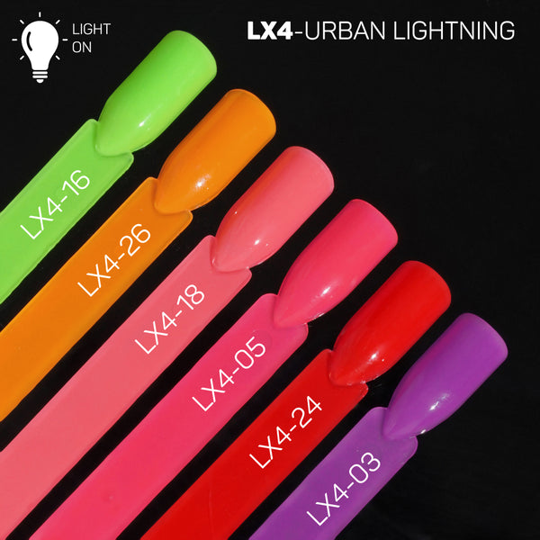 LAVIS LX4 - 26 - Gel Polish 0.5 oz - Urban Lightning Collection by LAVIS NAILS sold by DTK Nail Supply