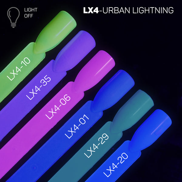 LAVIS LX4 - 34 - Gel Polish 0.5 oz - Urban Lightning Collection by LAVIS NAILS sold by DTK Nail Supply