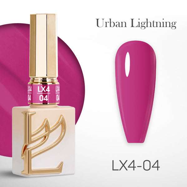 LAVIS LX4 - 04 - Gel Polish 0.5 oz - Urban Lightning Collection by LAVIS NAILS sold by DTK Nail Supply