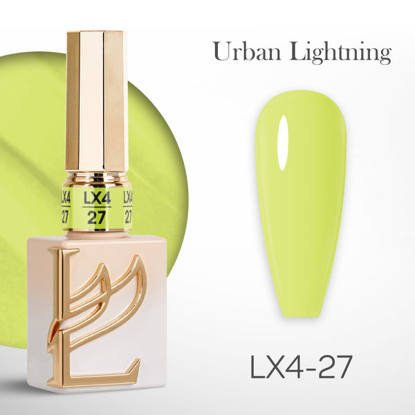 LAVIS LX4 - 27 - Gel Polish 0.5 oz - Urban Lightning Collection by LAVIS NAILS sold by DTK Nail Supply
