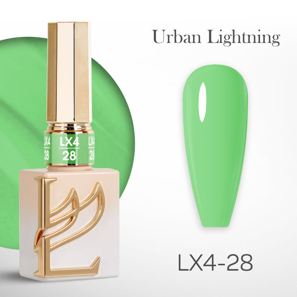 LAVIS LX4 - 28 - Gel Polish 0.5 oz - Urban Lightning Collection by LAVIS NAILS sold by DTK Nail Supply