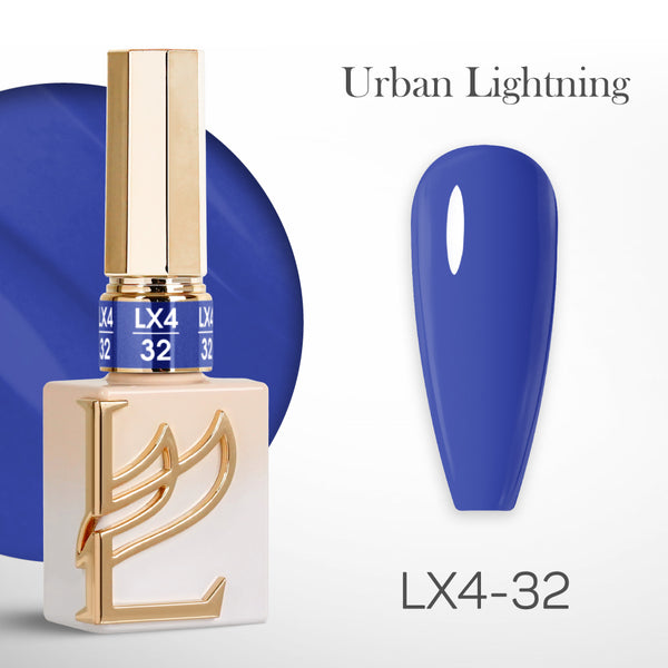 LAVIS LX4 - 32 - Gel Polish 0.5 oz - Urban Lightning Collection by LAVIS NAILS sold by DTK Nail Supply