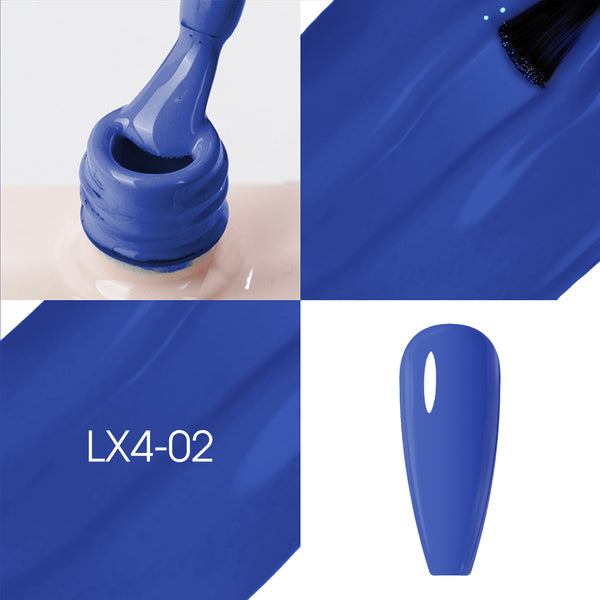 LAVIS LX4 - 02 - Gel Polish 0.5 oz - Urban Lightning Collection by LAVIS NAILS sold by DTK Nail Supply