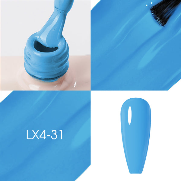 LAVIS LX4 - 31 - Gel Polish 0.5 oz - Urban Lightning Collection by LAVIS NAILS sold by DTK Nail Supply