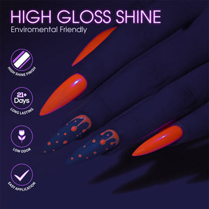 LAVIS C05 - 10 - Gel Polish 0.5 oz - Neon Obsession Collection