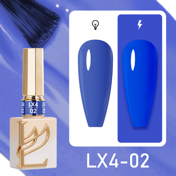 LAVIS LX4 - 02 - Gel Polish 0.5 oz - Urban Lightning Collection by LAVIS NAILS sold by DTK Nail Supply