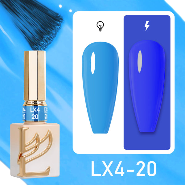 LAVIS LX4 - 20 - Gel Polish 0.5 oz - Urban Lightning Collection by LAVIS NAILS sold by DTK Nail Supply