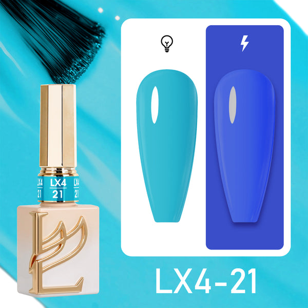 LAVIS LX4 - 21 - Gel Polish 0.5 oz - Urban Lightning Collection by LAVIS NAILS sold by DTK Nail Supply