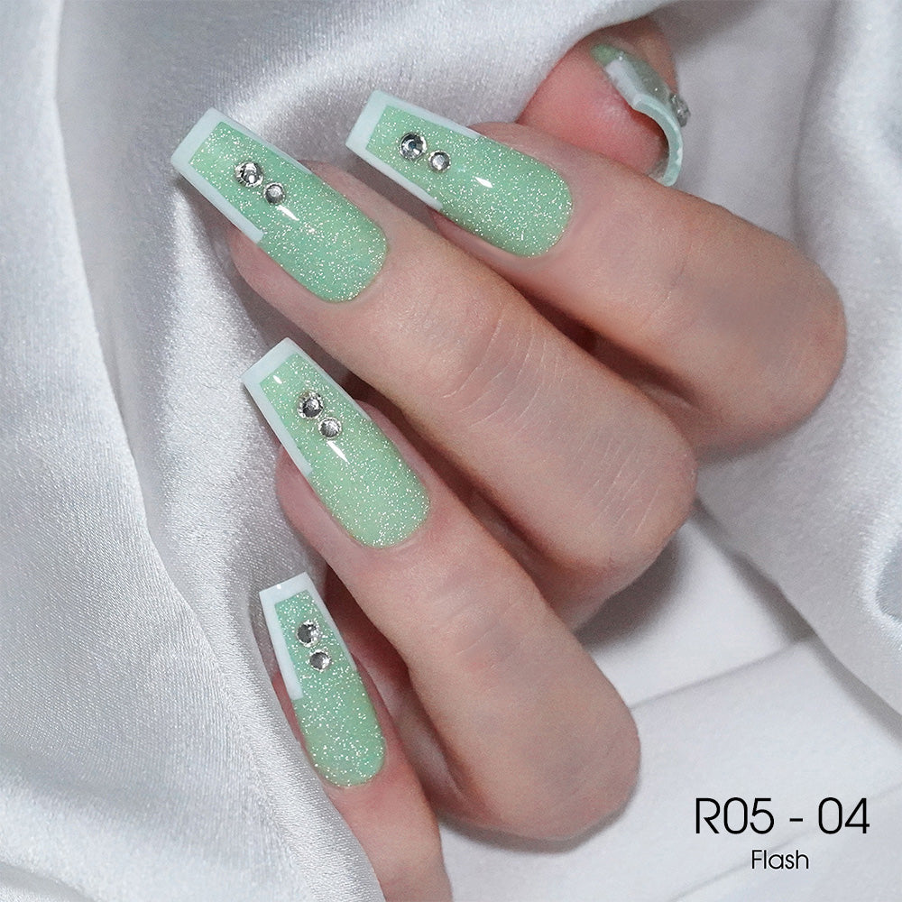 LAVIS Reflective R05 - 04 - Gel Polish 0.5 oz - Blossom Bass Reflective Collection by LAVIS NAILS sold by DTK Nail Supply